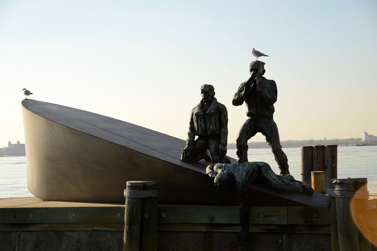 25-02 American Merchant Marines Memorial Battery Park In New York Financial District